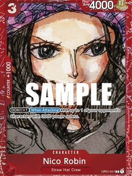 Nico Robin (Premium Card Collection -ONE PIECE FILM RED Edition-) (OP01-017) - One Piece Promotion Cards Foil
