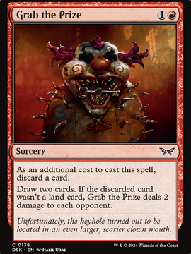 Grab the Prize (DSK-138) - Duskmourn: House of Horror Foil
