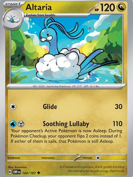 Altaria (160/197) [Scarlet & Violet: Obsidian Flames]