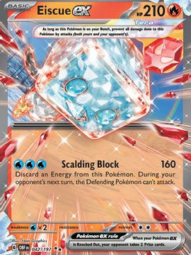 Eiscue ex (042/197) [Scarlet & Violet: Obsidian Flames]