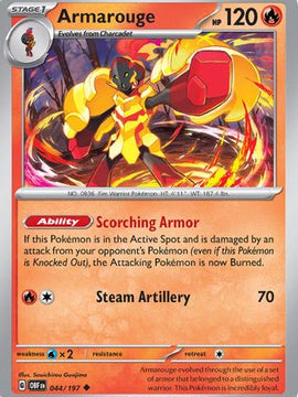 Armarouge (044/197) [Scarlet & Violet: Obsidian Flames]