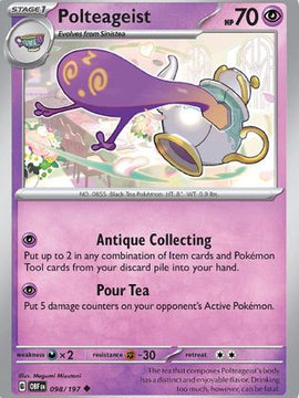 Polteageist (098/197) [Scarlet & Violet: Obsidian Flames]