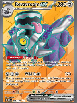 Revavroom ex (216/197) [Scarlet & Violet: Obsidian Flames]