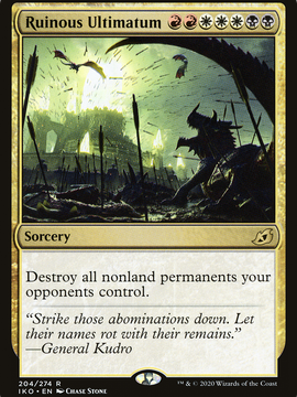 Ruinous Ultimatum (IKO-204) - Ikoria: Lair of Behemoths
