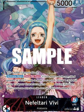 Nefeltari Vivi (001) (Alternate Art) (OP04-001) - Kingdoms of Intrigue Foil