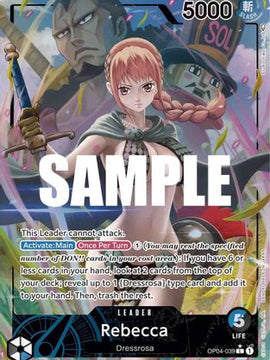Rebecca (039) (Alternate Art) (OP04-039) - Kingdoms of Intrigue Foil