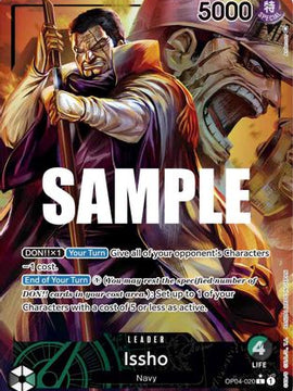 Issho (Alternate Art) (OP04-020) - Kingdoms of Intrigue Foil