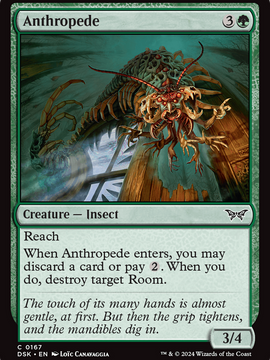 Anthropede (DSK-167) - Duskmourn: House of Horror