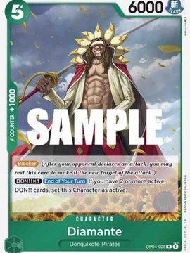 Diamante (OP04-028) - Kingdoms of Intrigue Foil