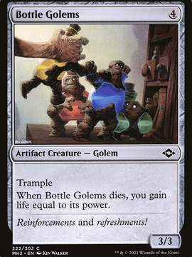 Bottle Golems (MH2-222) - Modern Horizons 2