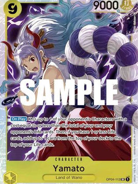 Yamato (OP04-112) - Kingdoms of Intrigue Foil