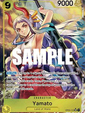 Yamato (Alternate Art) (OP04-112) - Kingdoms of Intrigue Foil