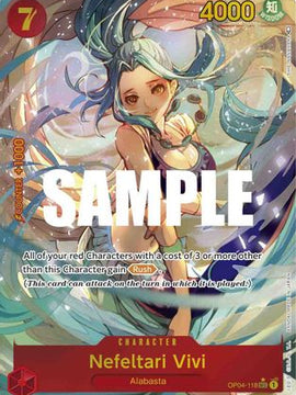 Nefeltari Vivi (118) (Alternate Art) (OP04-118) - Kingdoms of Intrigue Foil