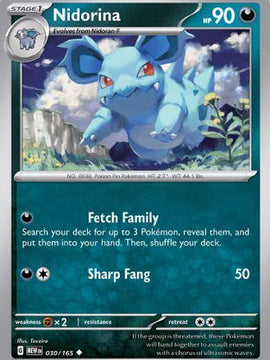 Nidorina (030/165) [Scarlet & Violet: 151]