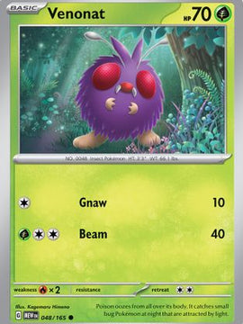 Venonat (048/165) [Scarlet & Violet: 151]