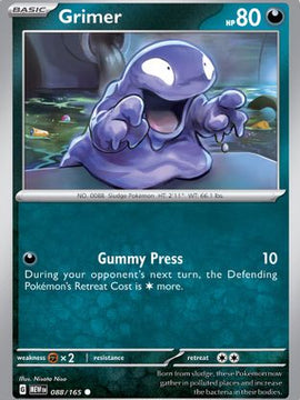 Grimer (089/165) [Scarlet & Violet: 151]