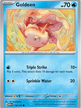 Goldeen (118/165) [Scarlet & Violet: 151]