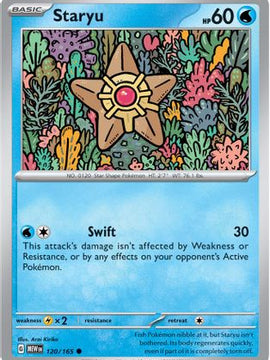 Staryu (120/165) [Scarlet & Violet: 151]