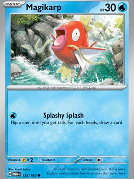 Magikarp (129/165) [Scarlet & Violet: 151]