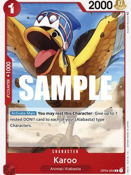 Karoo (OP04-004) - Kingdoms of Intrigue