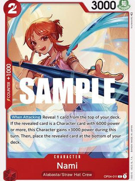 Nami (OP04-011) - Kingdoms of Intrigue