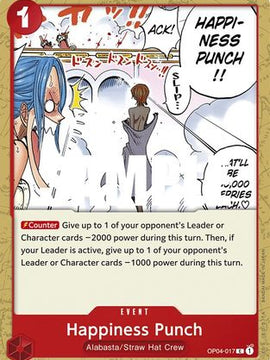 Happiness Punch (OP04-017) - Kingdoms of Intrigue