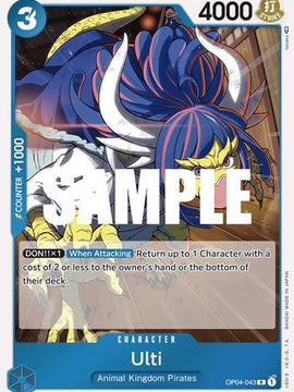 Ulti (OP04-043) - Kingdoms of Intrigue Foil