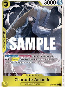 Charlotte Amande (OP04-105) - Kingdoms of Intrigue Foil