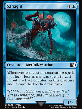 Sahagin (FIN-071) - FINAL FANTASY Foil