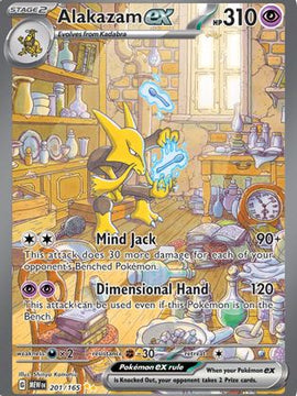 Alakazam ex (201/165) [Scarlet & Violet: 151]