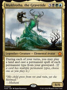 Muldrotha, the Gravetide (FDN-243) - Foundations Foil