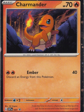 Charmander (047) (Cosmos Holo) [Scarlet & Violet: Black Star Promos]