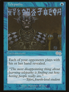 Telepathy (USG-102) - Urza's Saga