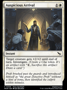 Auspicious Arrival (MKM-005) - Murders at Karlov Manor