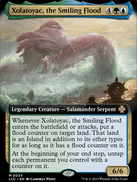 Xolatoyac, the Smiling Flood (LCC-034) - The Lost Caverns of Ixalan Commander: (Extended Art)
