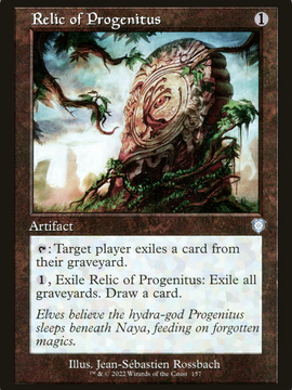 Relic of Progenitus (BRC-157) - The Brothers' War Commander
