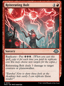 Reiterating Bolt (MH3-134) - Modern Horizons 3