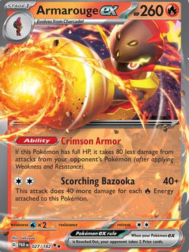 Armarouge ex (027/182) [Paradox Rift]