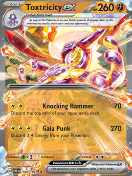 Toxtricity ex (100/182) [Paradox Rift]