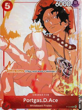 Portgas.D.Ace (Gift Collection 2023) (P-028) - One Piece Promotion Cards Foil