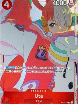 Uta (Gift Collection 2023) (OP01-005) - One Piece Promotion Cards Foil