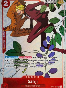 Sanji (Gift Collection 2023) (OP01-013) - One Piece Promotion Cards Foil
