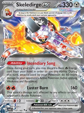 Skeledirge ex (137/182) [Paradox Rift]