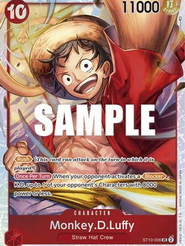 Monkey.D.Luffy (006) (ST10-006) - Ultra Deck: The Three Captains Foil