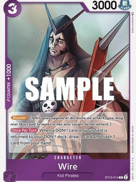 Wire (ST10-014) - Ultra Deck: The Three Captains Foil