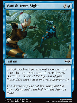 Vanish from Sight (DSK-082) - Duskmourn: House of Horror