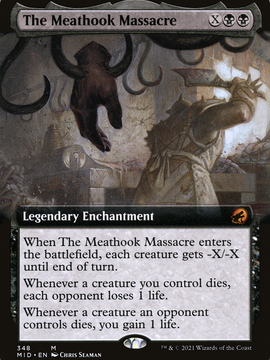 The Meathook Massacre (MID-348) - Innistrad: Midnight Hunt: (Extended Art)