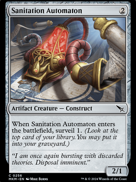 Sanitation Automaton (MKM-256) - Murders at Karlov Manor