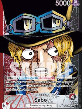 Sabo (001) (Alternate Art) (OP05-001) - Awakening of the New Era Foil