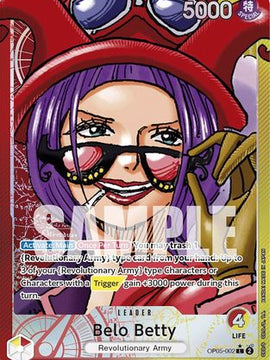 Belo Betty (002) (Alternate Art) (OP05-002) - Awakening of the New Era Foil
